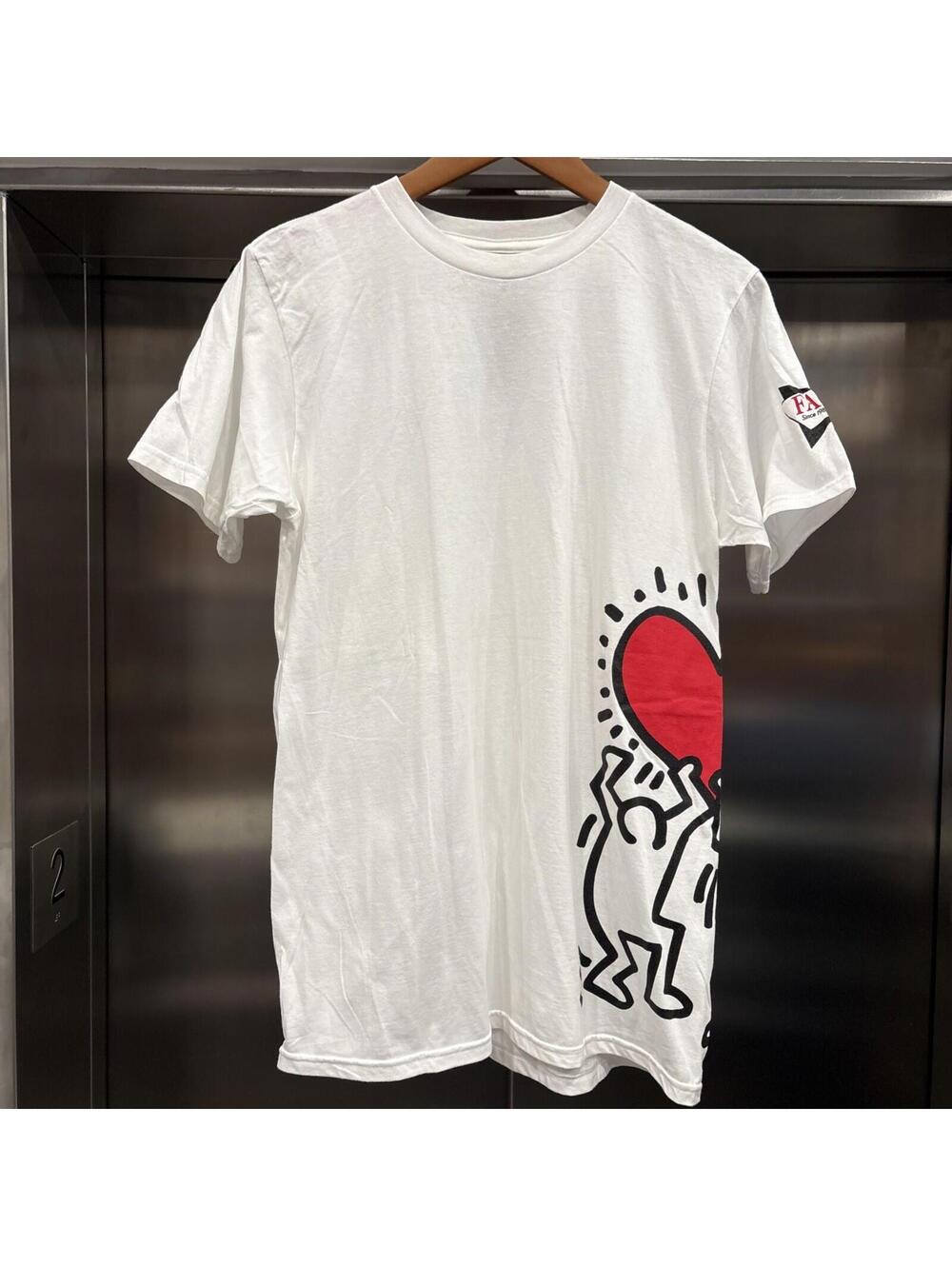 Vintage Late 90s Keith Haring Pass The Love T-Shirt